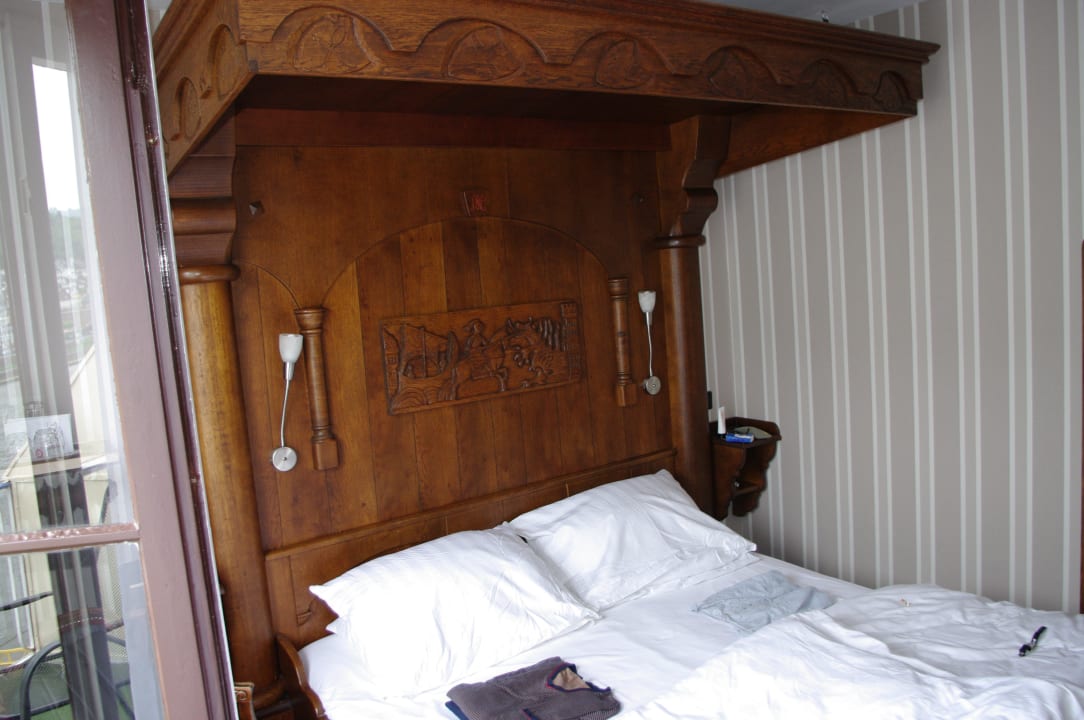 Rustikales Bett Burg-Hotel Cochem