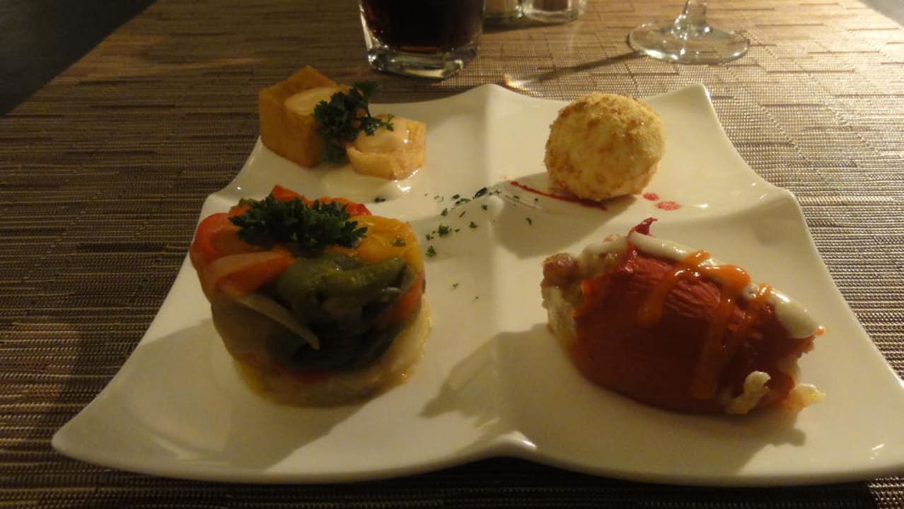 Vorspeise im Tapasrestaurant Catalonia Royal Bavaro - Adults only