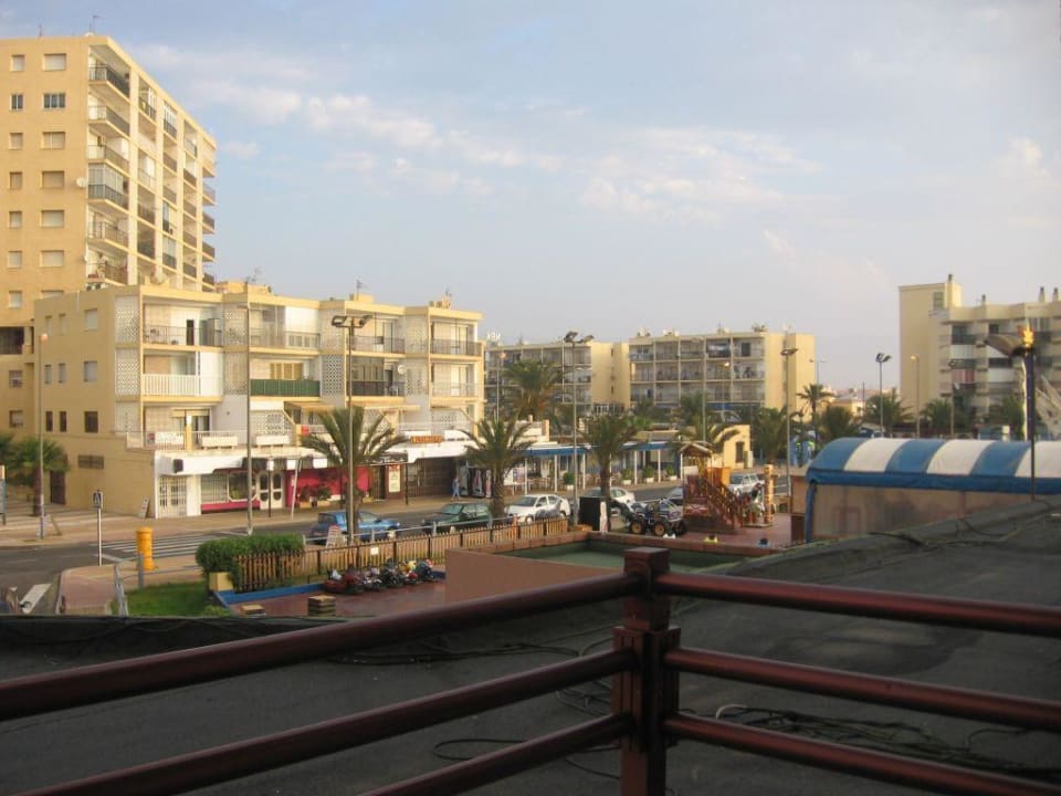 Aussicht vom Balkon. Hotel Best Sabinal