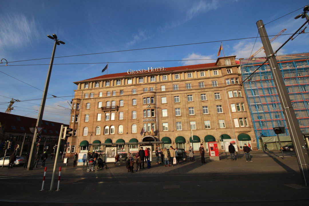 Ansicht vom Hbf Nürnberg Le Méridien Grand Hotel Nürnberg