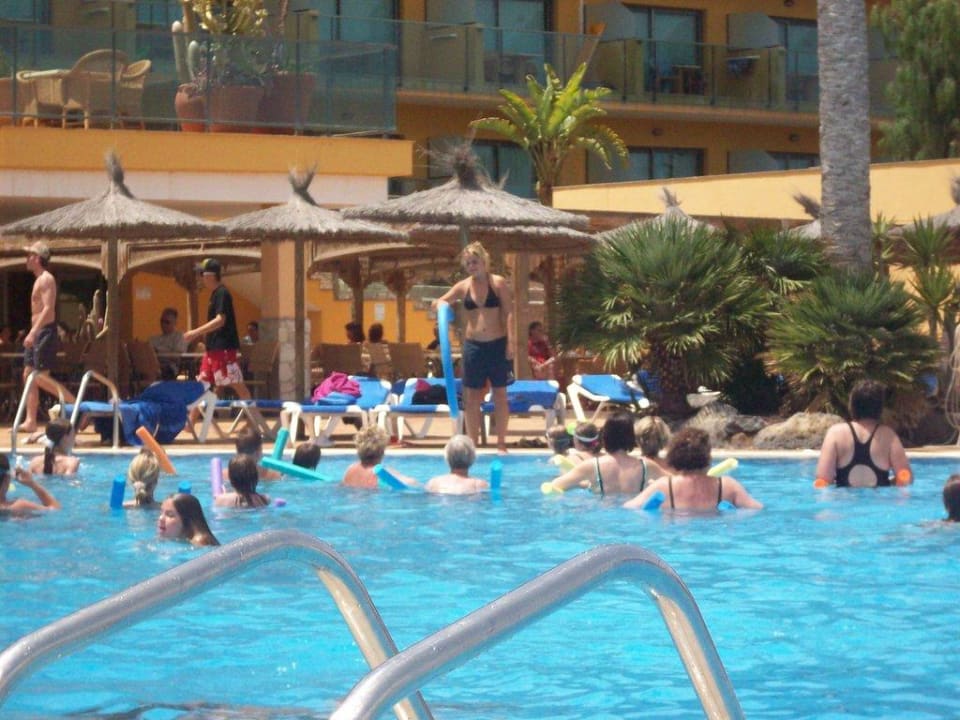 Wassergymnastik mit Tanja SBH Club Paraiso Playa