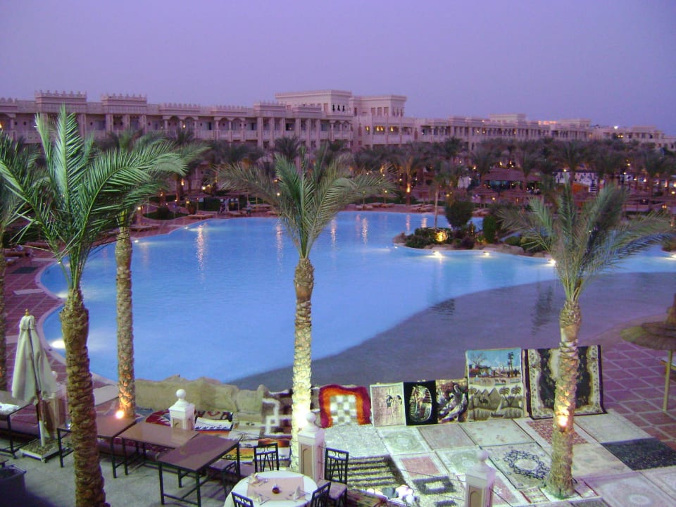 Ausblick von der Terrasse Pickalbatros Palace Resort