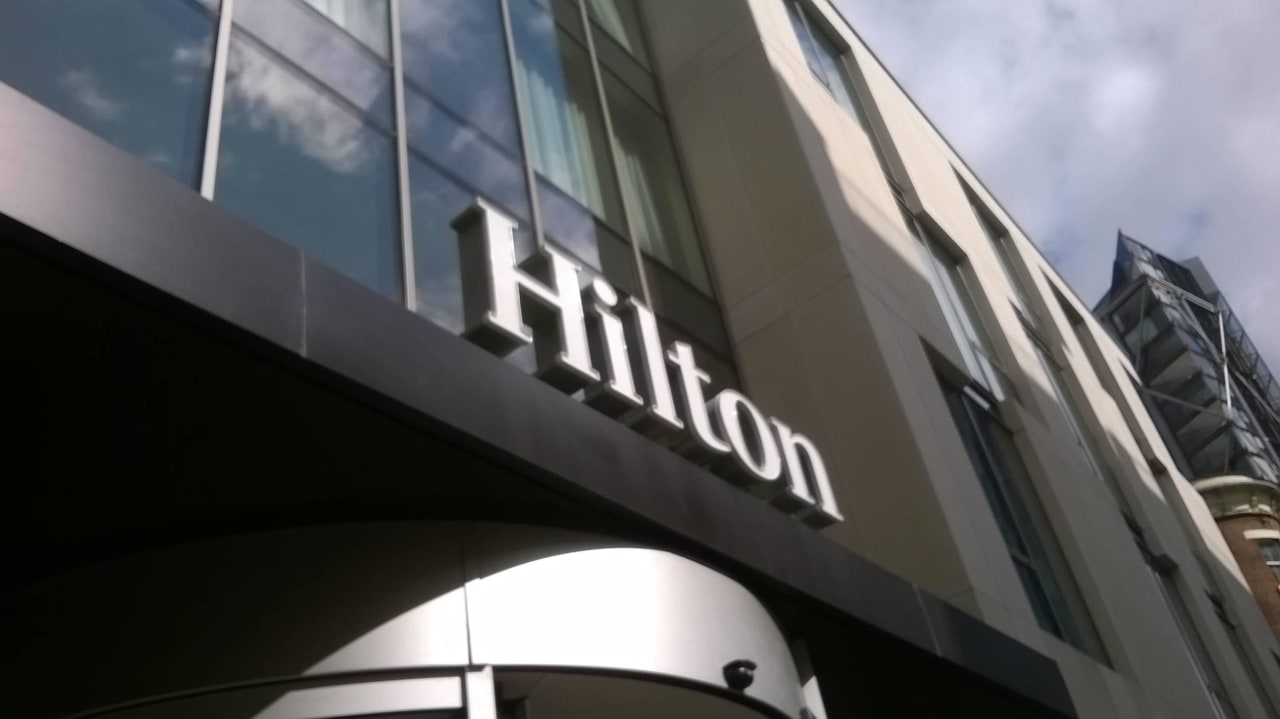 Hoteleingang  Hilton London Bankside