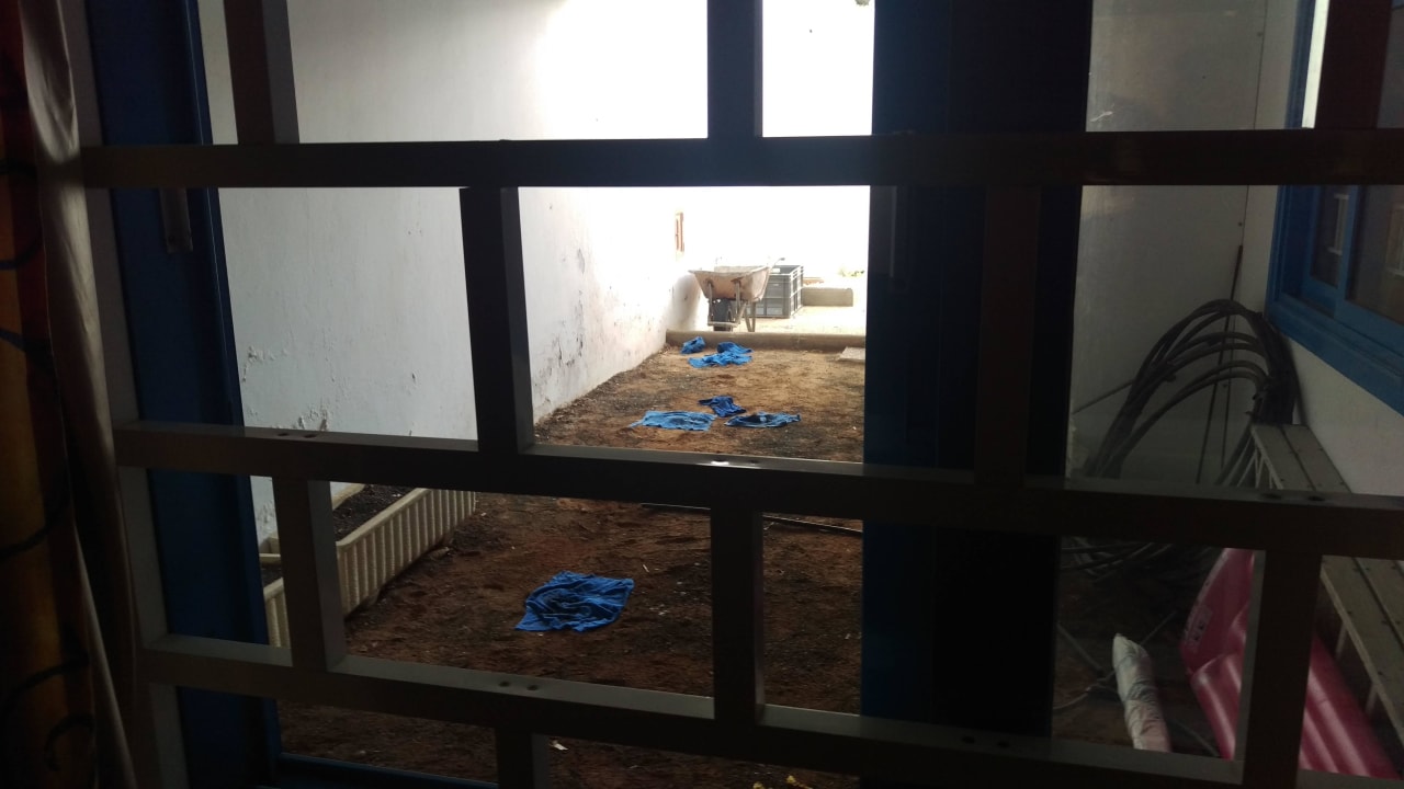 Aussicht Schlafzimmer Aparthotel Costa Mar