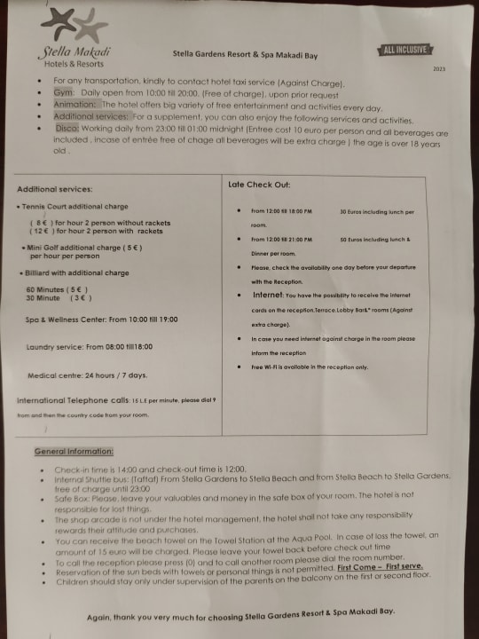 Gastro Stella Garden Resort & Spa, Makadi Bay