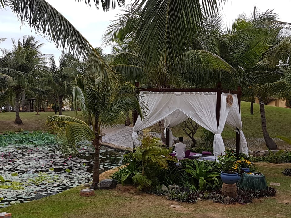 Außenmassagge Pandanus Resort