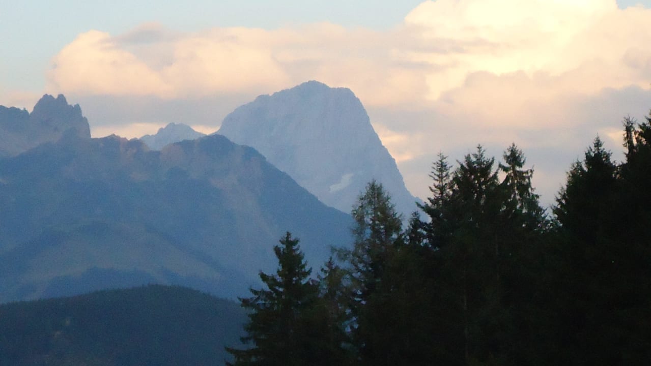 Blick aus zimmer Berghotel Lämmerhof