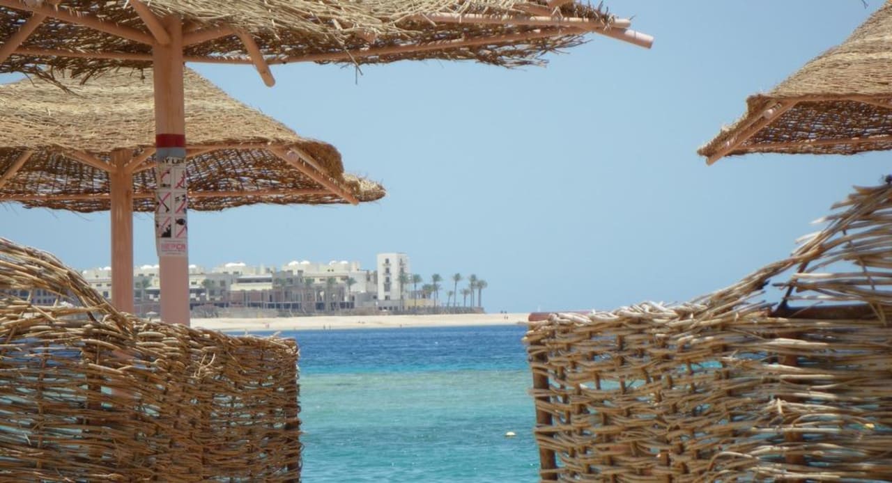 Schöner Ausblick Jaz Makadi Oasis Resort