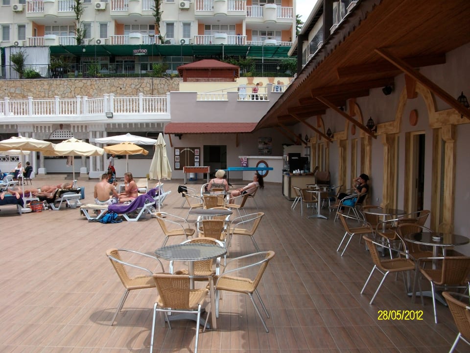 Cafeterrasse Hotel Club Paradiso
