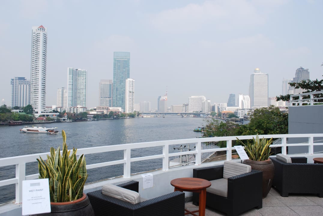 Ausblick auf den Chao Praya Chatrium Hotel Riverside Bangkok