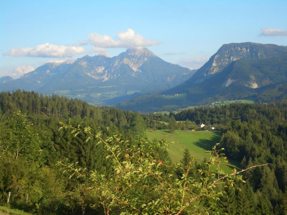 Blick vom Hotel Lindbichler Almhotel Lindbichler