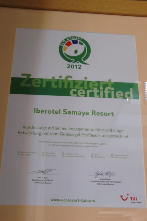 Samaya-Iberotel erhält viele Auszeichnungen TUI BLUE Samaya