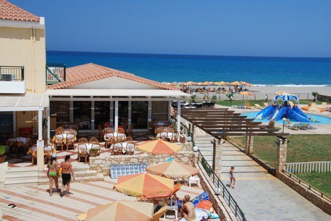 Basen i plaża Dimitrios Village Beach Resort