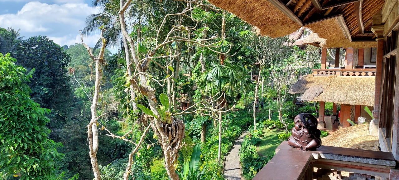 Ausblick Hotel Tjampuhan