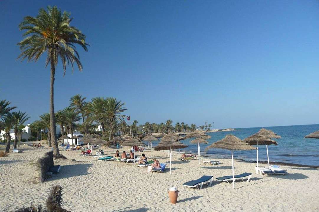 Nördlicher Strandbereich Hotel El Mouradi Djerba Menzel
