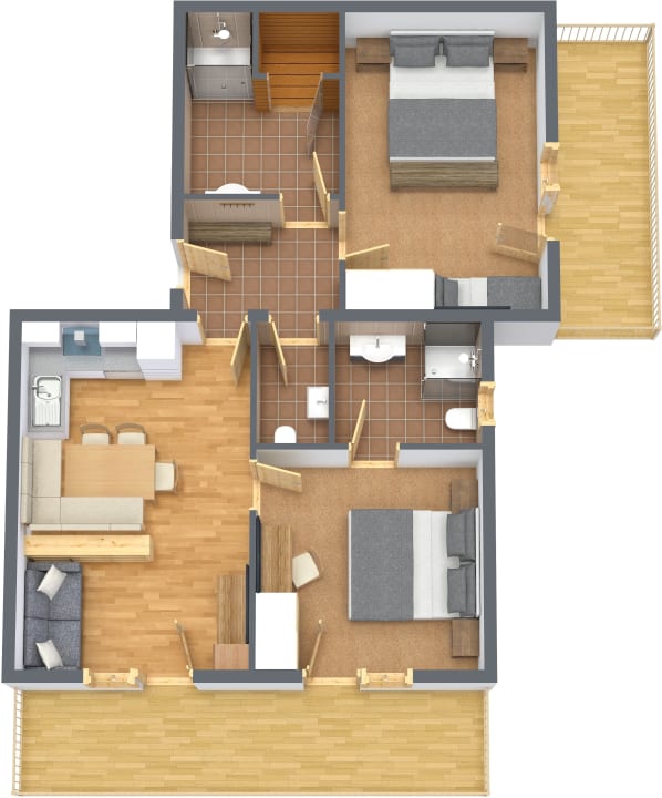 Zimmer Apart Sattelkopf