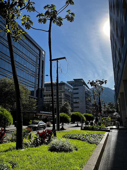 Ausblick Novotel Bogotá Parque 93