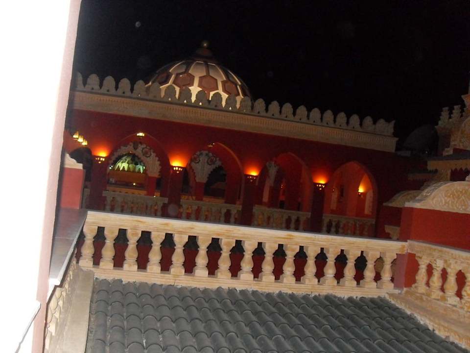 Blick vom Balkon Pickalbatros Alf Leila Wa Leila Resort - Neverland Hurghada