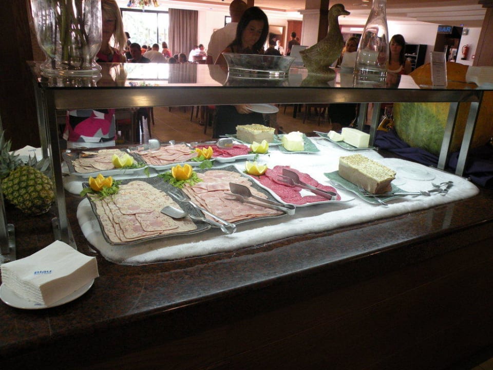 Leckeres Essen blau punta reina