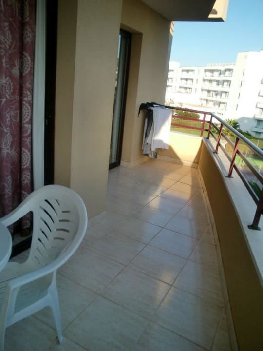 Großer Balkon allsun App.-Hotel Orient Beach