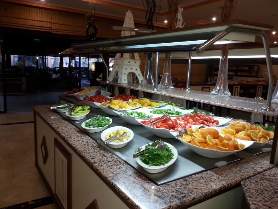 Teil des Frühstücksbuffets Grand Seker Hotel