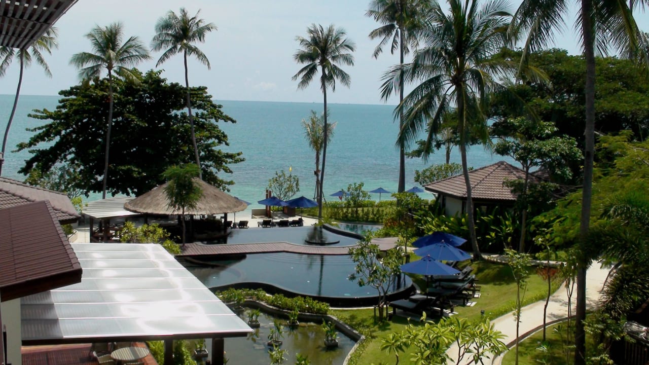 Vom Dach des Spa aus SAii Koh Samui Villas (adult only 12+)