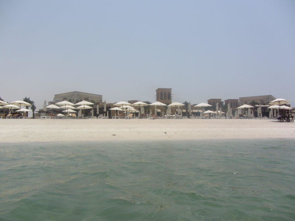 Vom Meer aus Rixos Bab Al Bahr