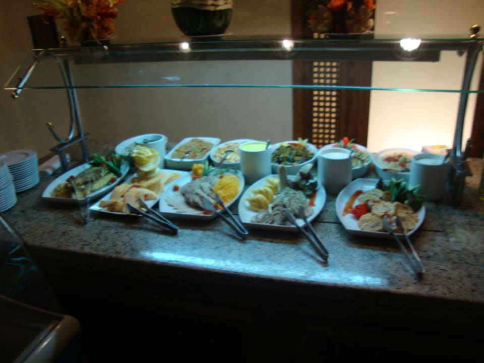 Einen Teil des Salat- Buffets. Ghazala Gardens