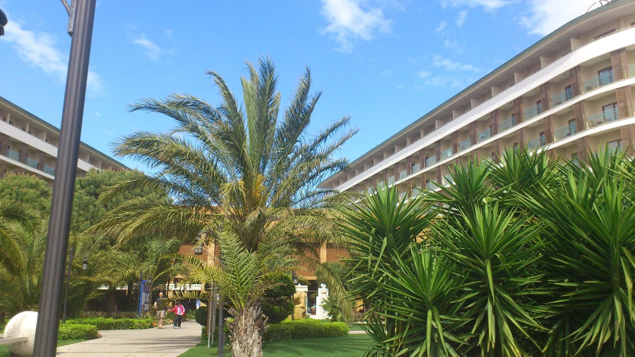 Vom Pool aus fotografiert Voyage Belek Golf & Spa