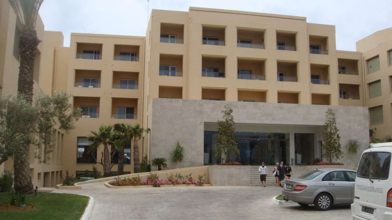 Eingangsbereich Hotel Rosa Beach