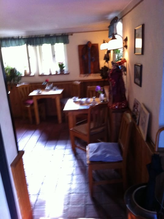 Kleiner Frühstücksraum Hotel Hexenhaus