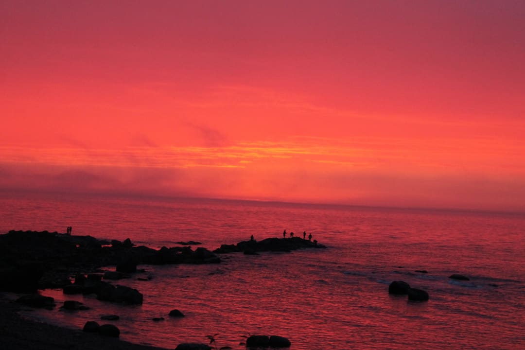 Sonnenuntergang 4 Auberge Festive Sea Shack
