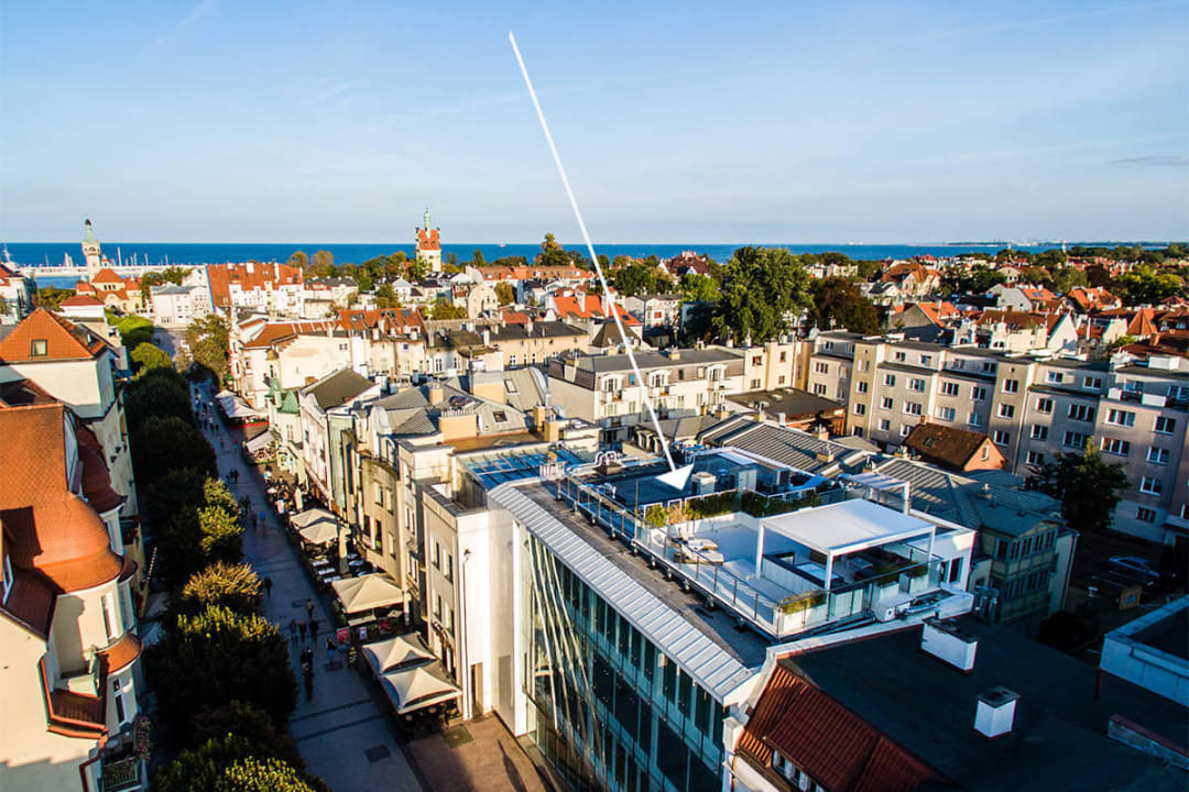 Zdjęcie z lotu ptaka Apartment Taras Na Fali