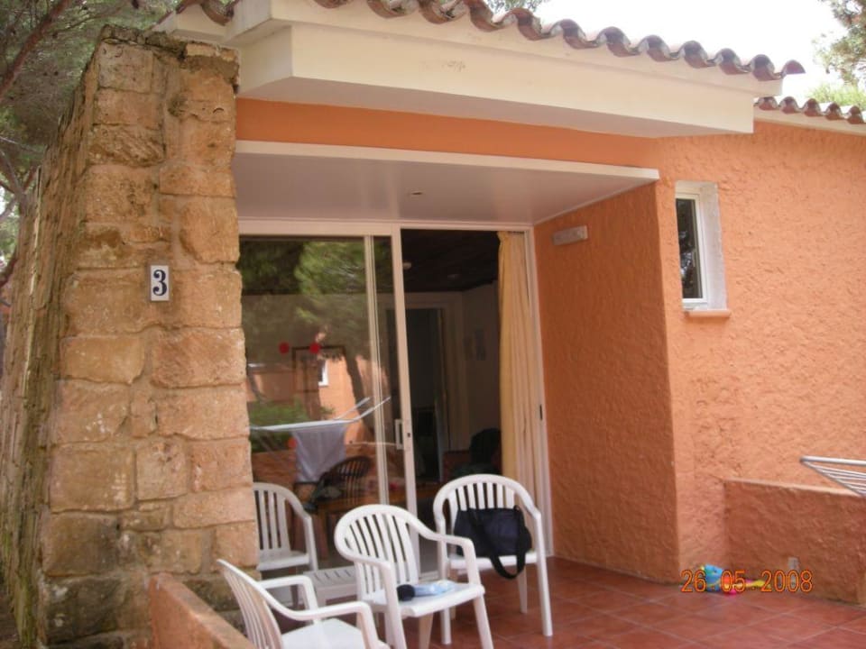 Aussenansicht Bungalow Nr. 3 Hotel Xaloc Playa