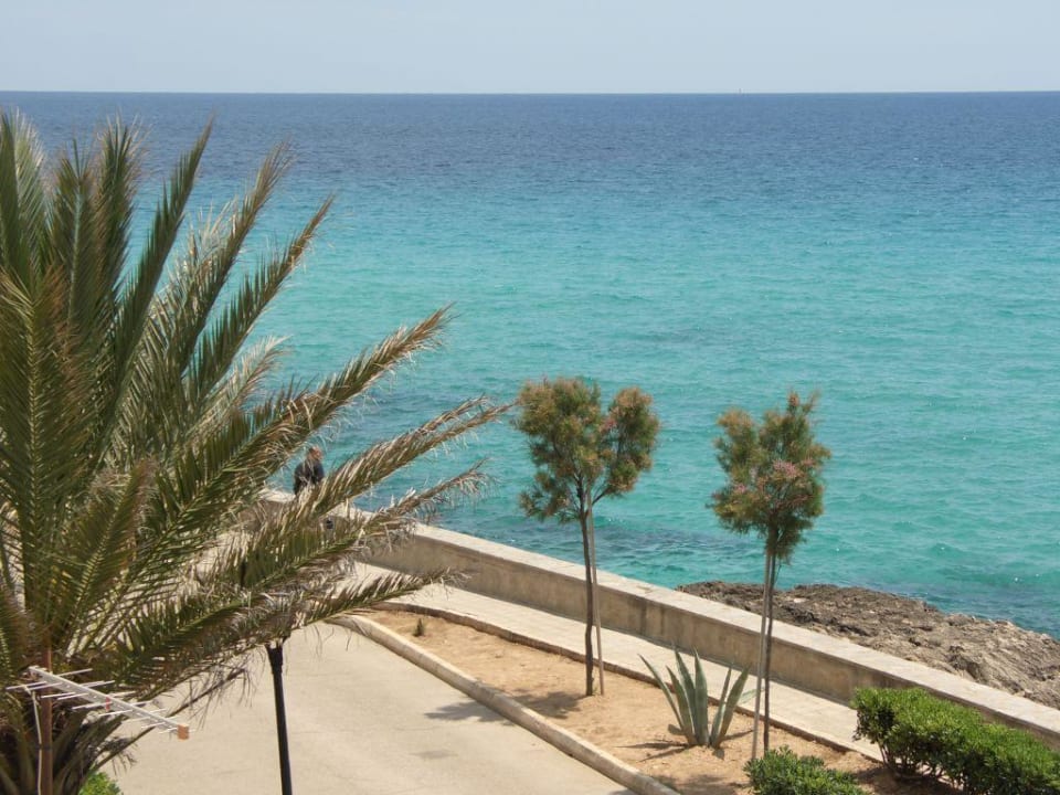 Ausblick vom Balkon Hotel Clumba