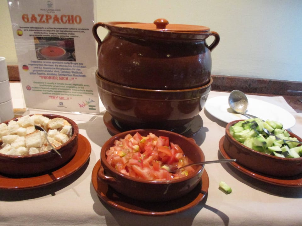 Gazpacho allsun Hotel Cristóbal Colón
