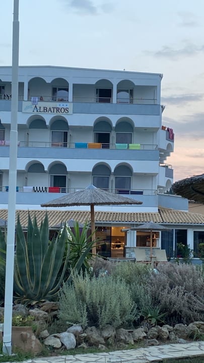 Außenansicht Hotel Albatros