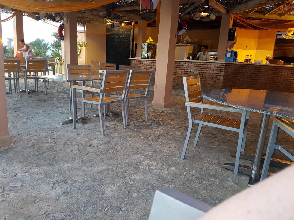 Fischrestaurant/Bar am Strand Club Paradisio El Gouna, Red Sea