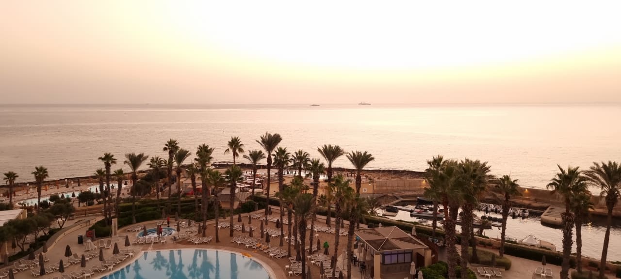 Ausblick Hilton Malta