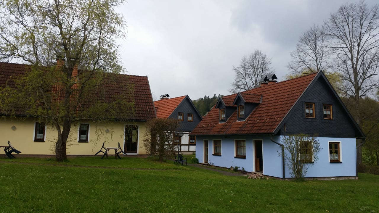 Außenansicht Ferienhäuser zur Schäferei