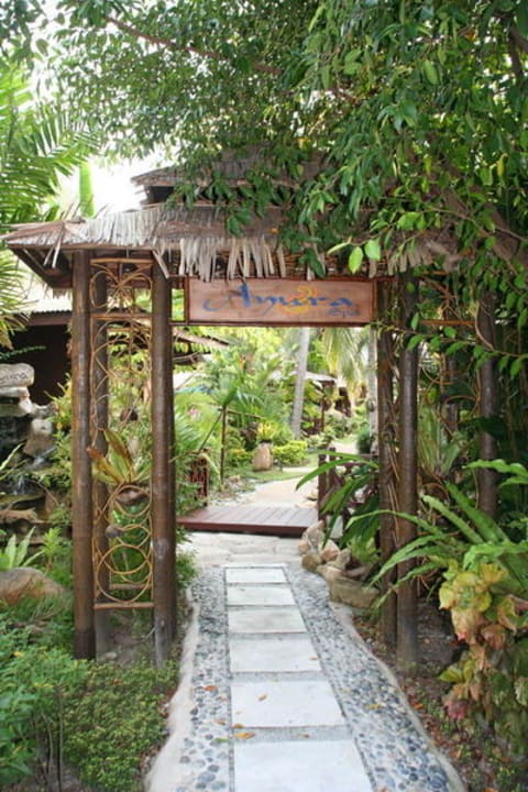 Eingang zum Amara Spa Berjaya Tioman Resort