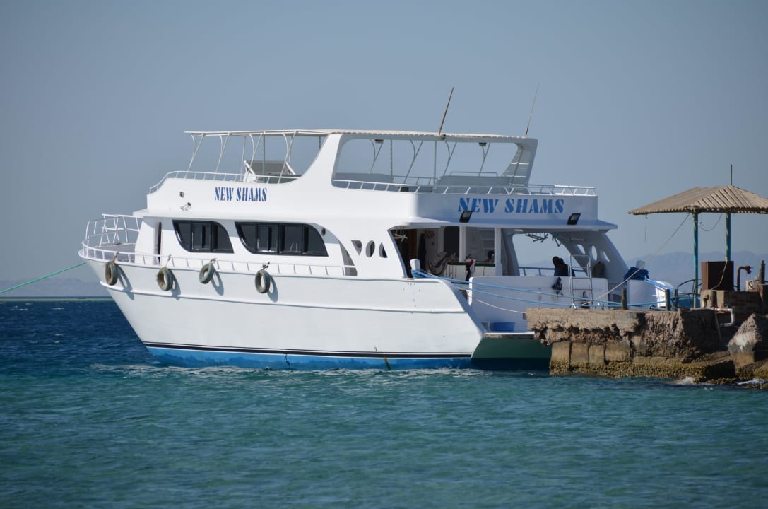 Unser Tauchboot Shams Safaga Resort