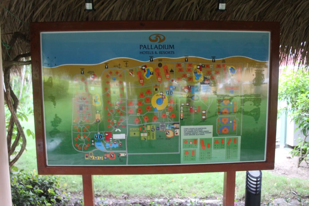 Lageplan Grand Palladium Select Bávaro Resort & Spa