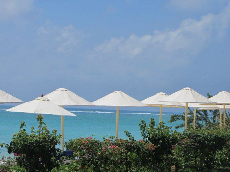 Blick zum Strand Pearle Beach Resort & Spa
