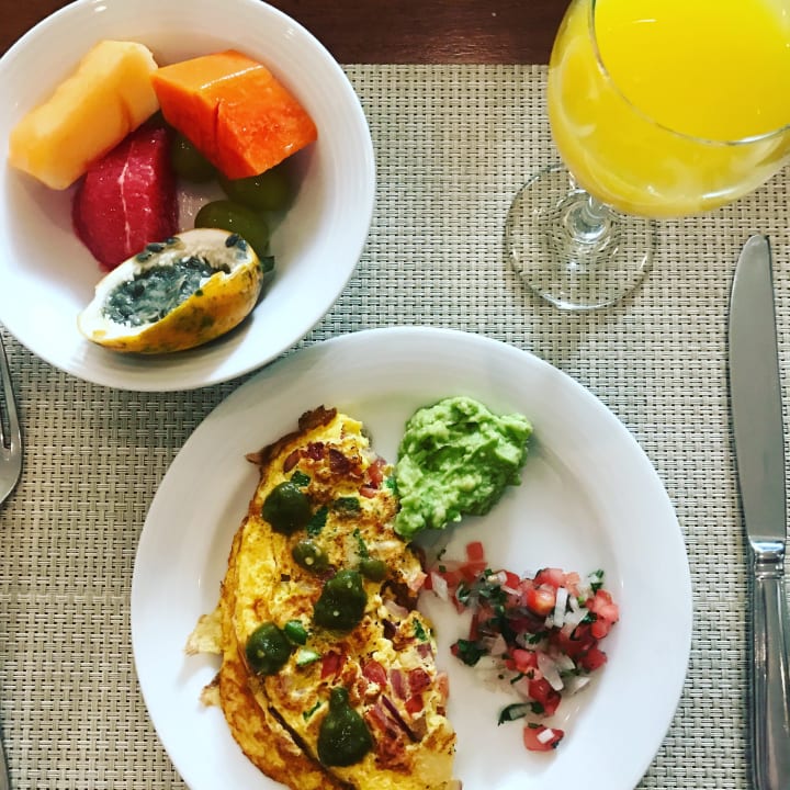 Omlett von der Omlettstation  Secrets Akumal Riviera Maya - Adults only