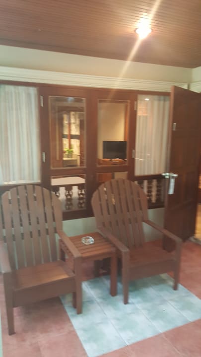 Terrasse The Fair House Beach Resort