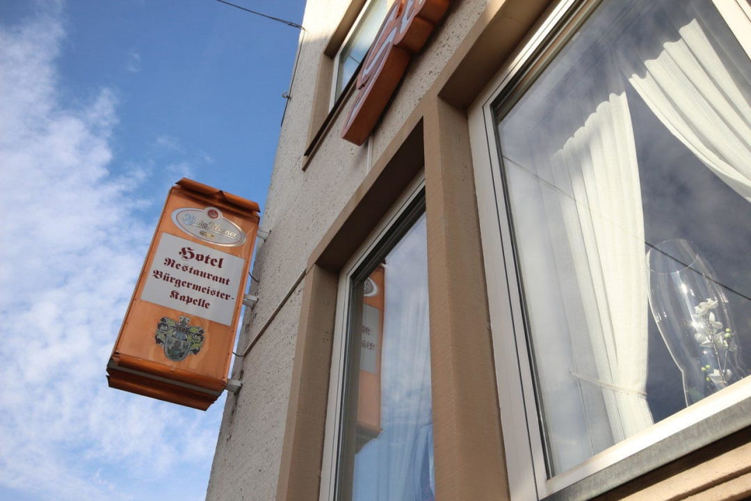 Hotelreklame Hotel Bürgermeisterkapelle