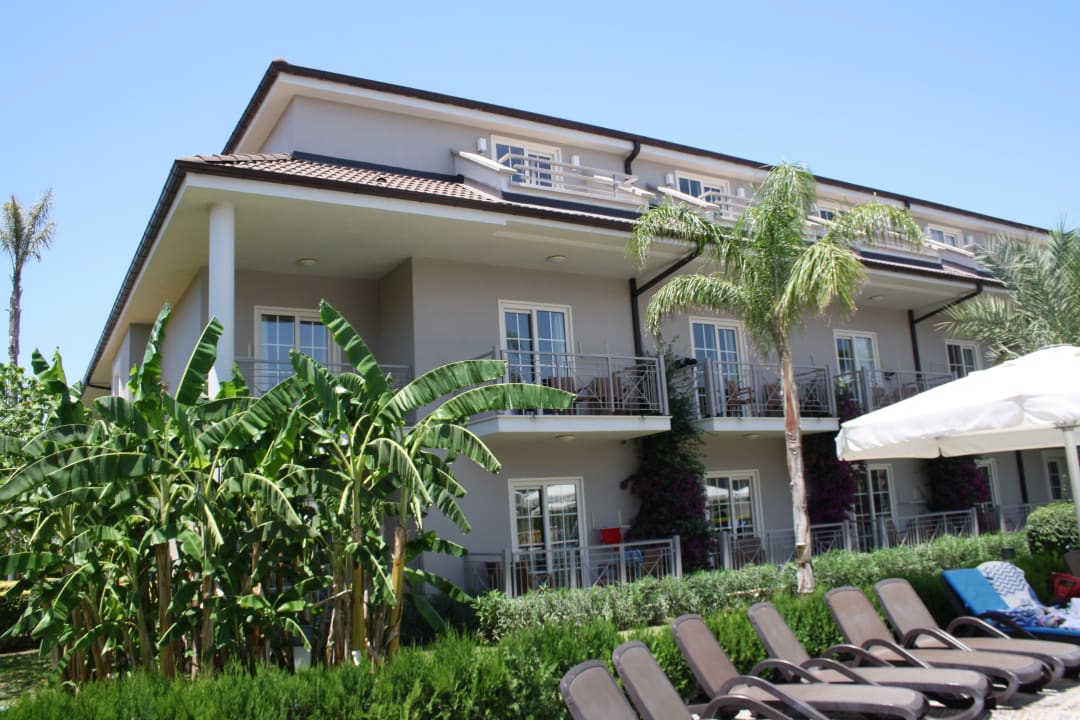 Blick vom Relaxpool Sunis Elita Beach Resort & Spa