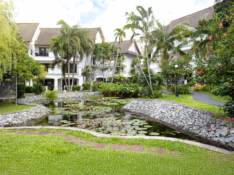 Gartenanlage Pinnacle Grand Jomtien Resort