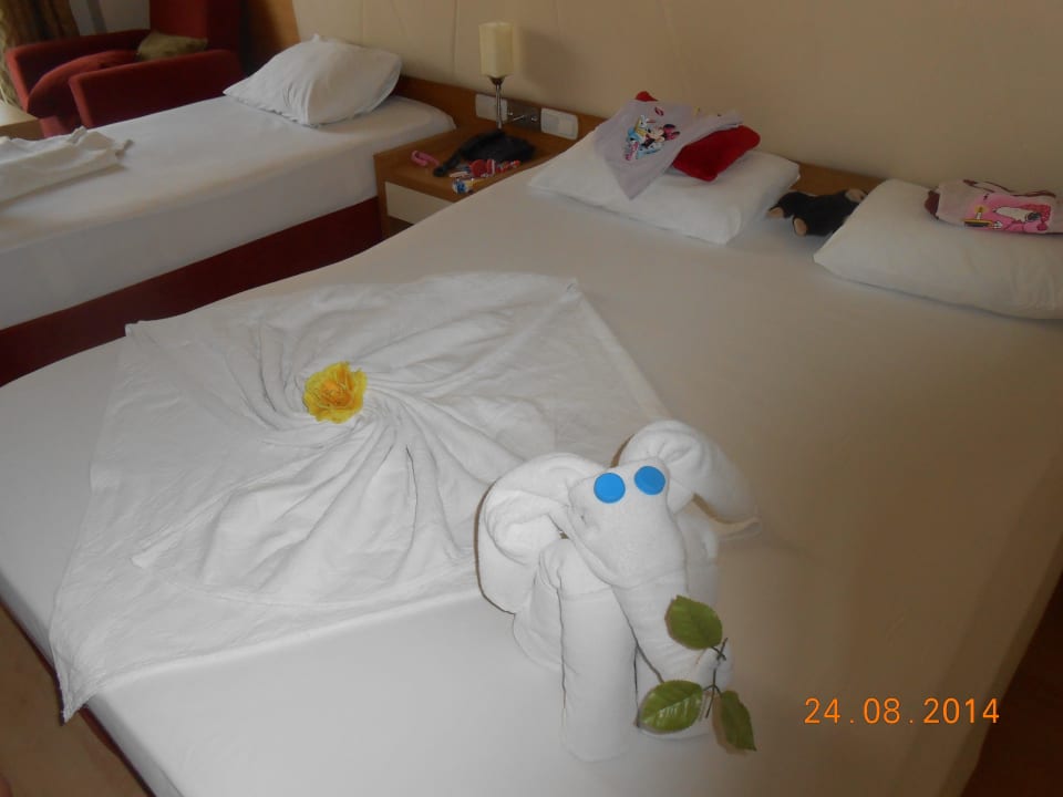 So schön macht man hier die Betten  My Home Resort